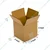 Brown Corrugated Square Box 4 x 4 x 4 Inch(Pack-25 Pcs)