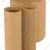 26 Inch x 5 meter 120 GSM 2 Ply Corrugated Brown Packaging Roll 