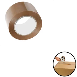 POCHEON® 42 Micron 3" x 50 Yards Brown PP Packing Tape (Pack-3 pcs)