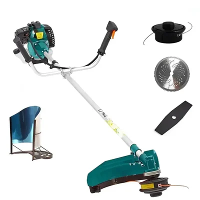 Heavy Duty Brush Cutter Machine, 2-stroke, 52cc with Combo