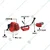 Heavy Duty 2 Stroke 52 CC Sidepack Multi Crop Grass Cutter Machine With Blade & Nylon Trimmer.