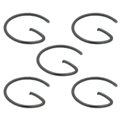 Kisankraft Pack of 5 Piston Circlip (A) For 2 Stroke KK-BC-555 / 7640 / 8640 Brush Cutters