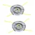 Heavy Duty Aluminum Plate Trimmer Head for Petrol Brush Cutter(Quantity-2 Pieces)