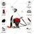 BALWAAN Krishi BX-35B, 35cc 4-Stroke Backpack Brush Cutter Machine with Free Accessories