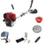 Heavy Duty Sidepack 4 Stroke GX-35 Multi Crop Brush Cutter With Paddy Guard & Paddy Cutting Blade