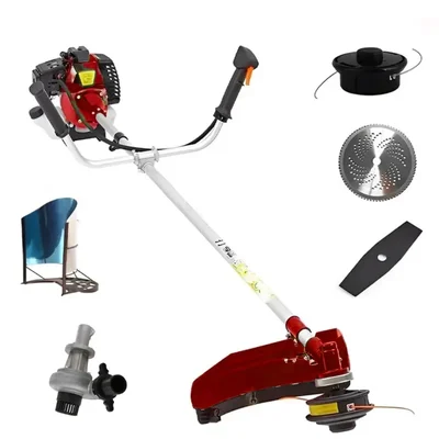 Heavy Duty 2 Stroke 52 CC Mini Water Pump | Brush Cutter With Water Pump Attachment.
