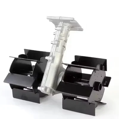 GRAMSTRONG Heavy Duty 28 mm Flat Weeder / Tiller Attachment For Brush Cutter