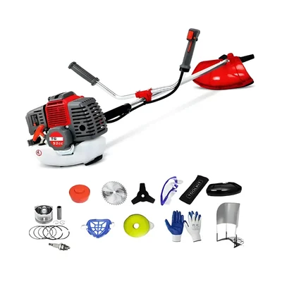 GT Shakti GT-CG-430, 2 Stroke 52 cc Brush Cutter / Grass Cutter With Free Accessories