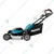 Makita 18Vx2, 21 Inch Brushless Battery Lawn Mower (With Battery & Charger) | DLM533PT4
