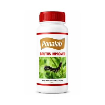 250 ml Brutus Bacillus thuringiensis (Bt) Bio-Insecticide Broad-Spectrum Biological Pest Control for Cotton Bollworm