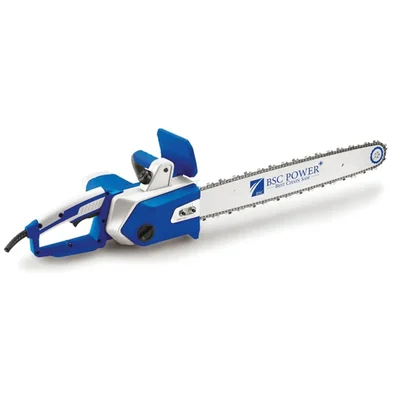 BSC Power 3000 Electric Operated Chainsaw with 24 inch Guide Bar for Cutting Trees and Firewood