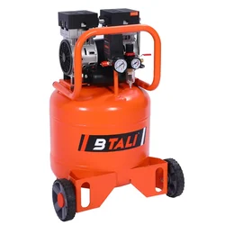 Btali 40 Litres Dental Oil Free Air Compressor with 1.5 HP Motor, 8 Bar Max. Pressure (BT 40 RTOFAC)