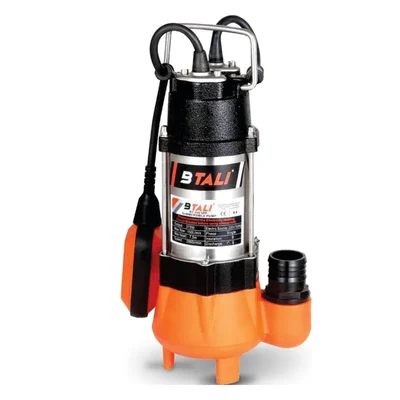 BTALI (BT 250 SPF) 0.5 HP(375W) 150LPM Submersible Sewage Pump With 7.5M Max. Head