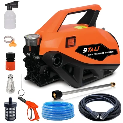 Btali 2100W, 220 Bar Deluxe Series High Car Pressure Washer With Accessories (BT 1000-D HPW)