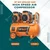 Btali 50 Liters Oil Free Air Compressor With 4 HP Motor and 115 Psi Max. Pressure (BT 50T OFACHS 1400)