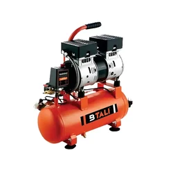BTALI 9 Liters Oil Free Air Compressor With 1 HP Motor, 115 psi Max. Pressure and 106 LPM (BT 9 OFAC)