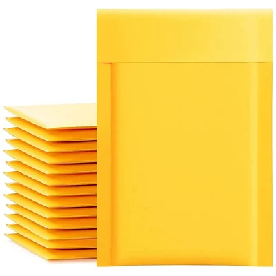 100 Pcs, 8x10 Inch Padded Bubble Wrap Envelopes for Safe and Secure Packaging