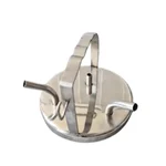 Open Door Stainless Steel Milking Bucket Lid