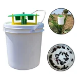 4 Pieces of Phero-Sensor Bucket Trap for Rhynchophorus Ferrugineus in Agricultural Field