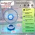 Alfalite Royal-2 24W DC Solar Table Fan, 12 Inch Sweep With In-Built Rechargeable Battery For Indoor And Outdoor Usage