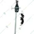 SBT Instruments 3pcs Iron Burette Stand/ Retort Stand with Heavy Base, Rod with Fisher Clamp for Laboratories 