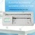 Dotpot Automatic Electric Business Card Slitter Machine ,3.5 x 2.1 Card Size,A4 Compatible