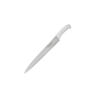 Smart Chef (AS03301-02) SS Butcher Knife with White Handle, 15inch Blade for Meat Processing, Large Animal Butchery(Pack-1 pc)