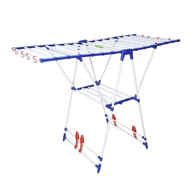 Heavy Duty Butterfly Cloth Drying Stand,Stainless Steel Body, 40 x 52 Inch (Height x Width)