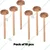 10 pcs of 10 inch Wooden Butter Milk Maker, Mixer Hand Blender, Lassi Maker for Kitchen