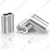 Premium Quality Aluminum Crimping Loop Sleeves, Cable Ferrule Wire Rope Connectors(Size-1.5 mm,Pack-50 pcs)