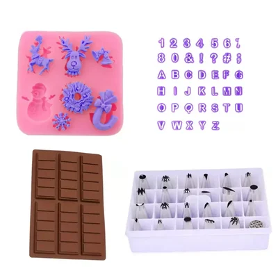 Cake Decorating & Baking Items Combo