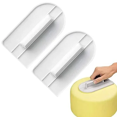 Pack of 2 Polisher for Cake, Candy, Pastry Decorating Baking Icing Smoother