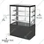 Elanpro EDC 702 F3 Stainless Steel Refrigerated Cake Showcase - Flat Glass