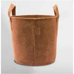 Shiv Biotech Camel Round Shape Reusable Geo Fabric Grow Bag (12 x 12 Inch) | Suitable for Gardening and Nursery