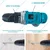 Camron Pro 10 mm 12V Cordless Drill with Variable Speed, R/F Function & Accessories, 1400 RPM (CP-CD-12Li)