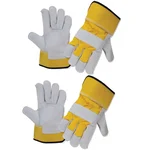 DSY Pack of 2 High Quality A Grade Split Canadian Gloves