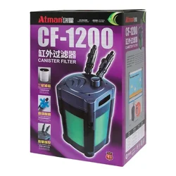 Atman CF-1200 Canister Filter with Advanced External Filtration for Pristine Aquarium Water
