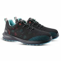 Canvas Club FLORENCE Men's Safety Shoes, 200J Steel Toe Cap & DIP DD PU Sole(Size-5)