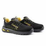 Canvas Club PARMA Safety Shoe, Stainless Steel Toe Cap, Double Density PU Sole With Popcorn Insert