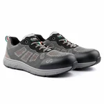 Canvas Club PISA Safety Shoe, Breathable Upper, 200J Fiber Glass Toe Cap, Phylon Rubber Sole