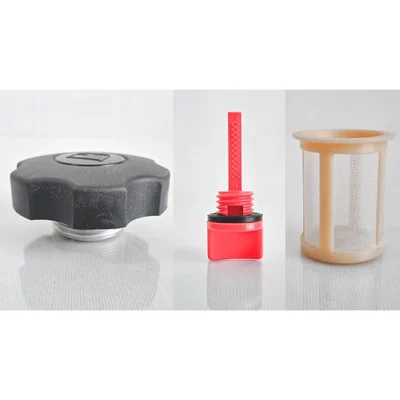 Engine Fuel Tank Cap, Filter, Oil Dipstick For 7 HP 170F Petrol Power Tiller / Weeder