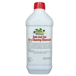 Uniwax 1L Sofa and Car Dry Cleaning Chemical Cleans and Soften All Fabrics of Car Seats, Roof, Dashboard and Sofas