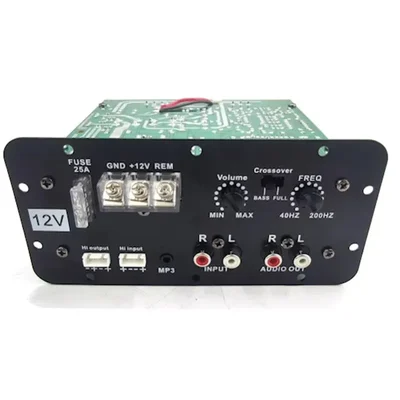 Class A Car Basetube Amplifier High Power Bass Booster Audio Subwoofer Drive Active Enclosure 10 Inch Tube System Ftronics