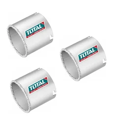 TOTAL 43mm Carbide Gritted Hole Saw (TAC440431) - Pack of 3
