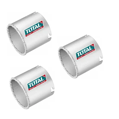 TOTAL 53mm Carbide Gritted Hole Saw (TAC440531) - Pack of 3
