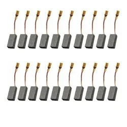 Premium Quality 10 Set (20 pcs) Carbon Brush For 6-100 Angle Grinder 