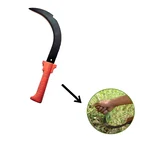 11.5 inch Curved Pruning Saw, Grass Cutter, of Carbon Steel Blade with Strong Fiber Handle (Pack of 5)