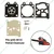 Carburetor Repair Kit / Carburetor Gasket Set for 58 CC Petrol Chainsaw, CS 027