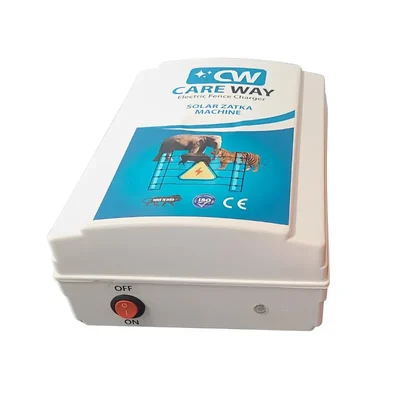 Careway 7 KV Solar Zatka Machine Fence Energizer Security Systems for 10 Acre Area
