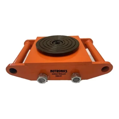 HARTLEY 6 Ton Cargo Trolley With 180° Rotation,4 PU Wheels (CRA-6)
